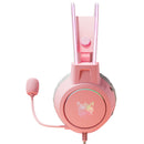 Onikuma X15 Pro Gaming Headset with Noise Cancellation Microphone (Pink)