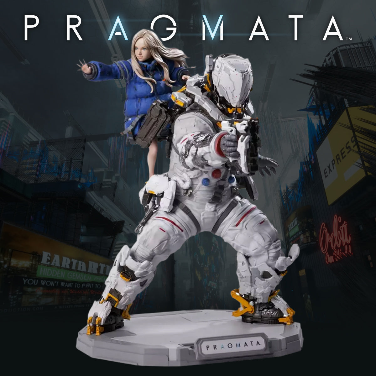Capcom Figure Builder Creator's Model Pragmata Hugh & Diana