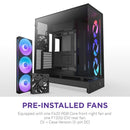 NZXT H9 Flow RGB Large Dual-Chamber Mid-Tower ATX Airflow Case with RGB