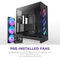 NZXT H9 Flow RGB Large Dual-Chamber Mid-Tower ATX Airflow Case with RGB