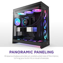 NZXT H9 Flow RGB Large Dual-Chamber Mid-Tower ATX Airflow Case with RGB