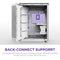 NZXT H9 Flow RGB Large Dual-Chamber Mid-Tower ATX Airflow Case with RGB