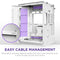 NZXT H9 Flow Large Dual-Chamber Mid-Tower ATX Airflow Case