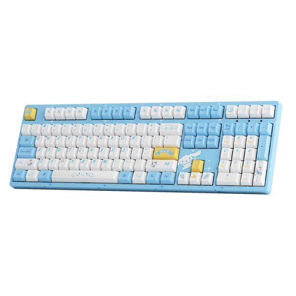 Akko Cinnamoroll 3108V2 Wired Mechanical Keyboard Tray Mount (Akko CS Sakura Switch)