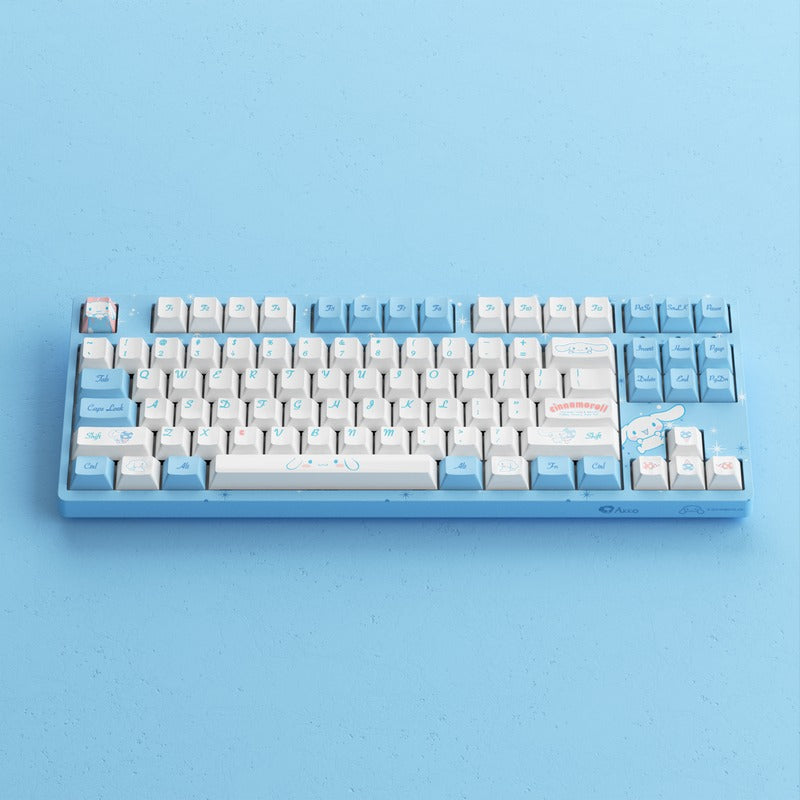 Akko Cinnamoroll 3087V2 Wired Mechanical Keyboard Tray Mount (Akko CS Sakura Switch)