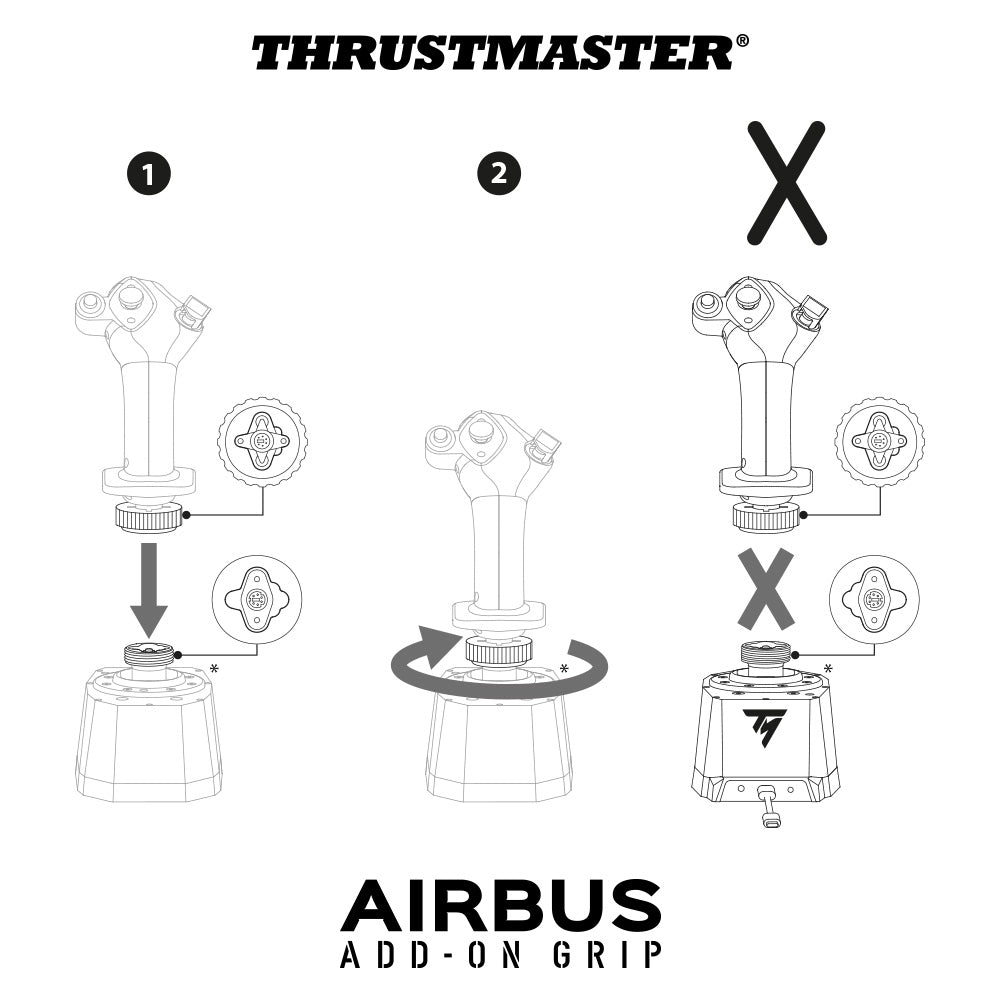 Thrustmaster Airbus Add-On Grip for Windows 10/11 (2960988)