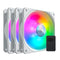 Cooler Master Sickleflow 120 ARGB 3-In-1 Cooling Fan With New Silent Driver IC (White)
