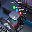 Maono DGM20G USB RGB Gaming Condenser Noise Canceling Microphone