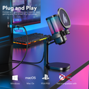 Maono DGM20G USB RGB Gaming Condenser Noise Canceling Microphone