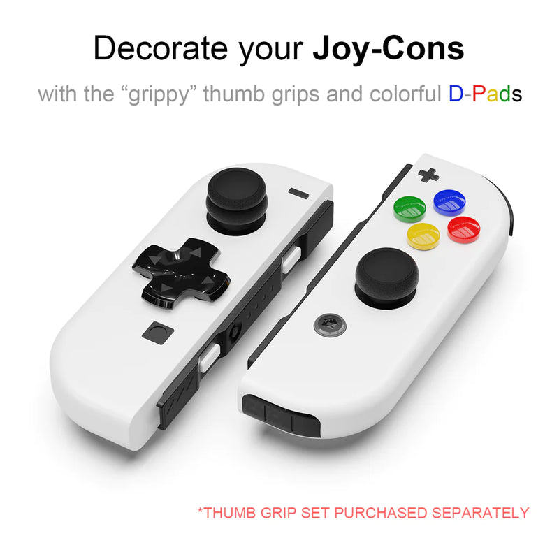 NSW Skull & Co. D-Pad Button For Joy-Con (White/Green) (NSDP/TOK)
