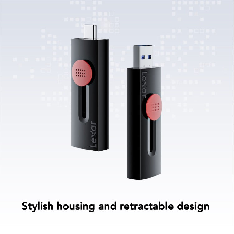 Lexar JumpDrive Dual Drive D300 USB 3.1 Type-C & Type-A 130MB/s Read Flash Drive