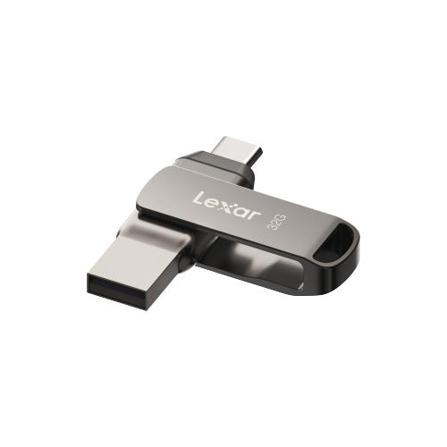 Lexar JumpDrive Dual Drive D400 USB 3.2 Gen 1 Type-C & Type-A 100MB/s Read Flash Drive
