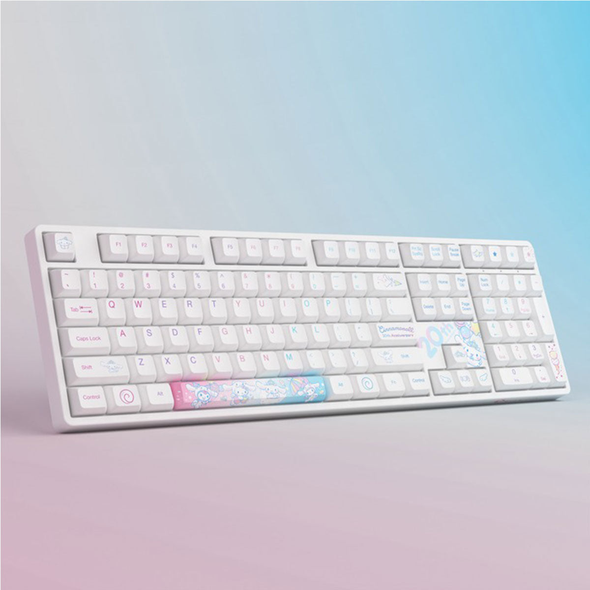 Akko Cinnamoroll 20th Anniversary 3108RF Wireless Mechanical Keyboard