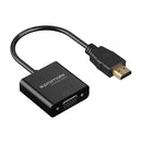 Promate PROLINK-H2V HDMI To VGA Adaptor Kit 1080P FULLHD (Black)