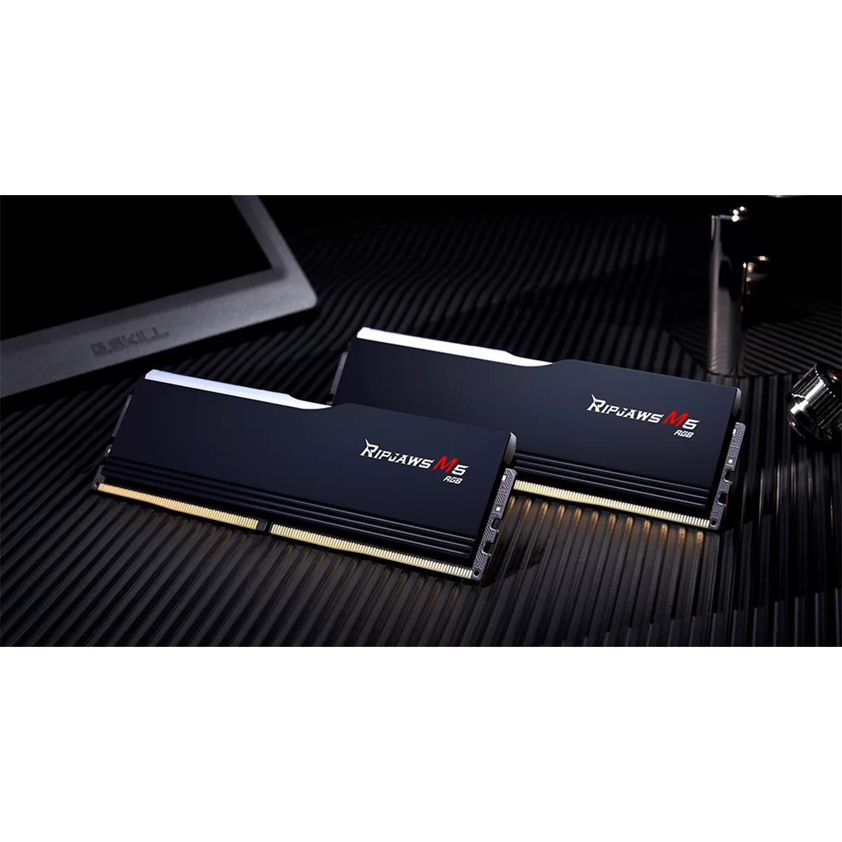 G.Skill Ripjaws M5 Neo RGB 32GB (2X16GB) DDR5 6000MT/s CL36-36-36-96 1.35V Amd Expo Memory (Black, White)