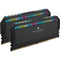 Corsair Dominator Platinum RGB 32GB (2x16GB) DDR5 DRAM 6000Mhz CL30 Memory Kit (Black) (CMT32GX5M2B6000C30)
