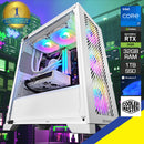 Aurora Elite 301 White Desktop Gaming PC | DataBlitz