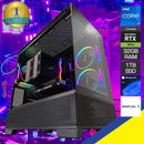 Sophos CG380 Black Desktop Gaming PC