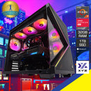 Optima Qubex Black Desktop Gaming PC