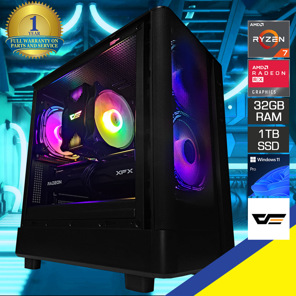 Sigma DB330M Black Desktop Gaming PC