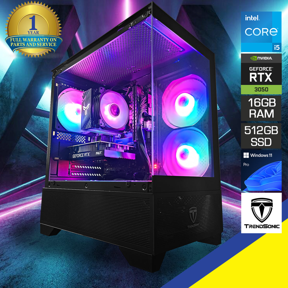 Alpha Eris V3 Black Desktop Gaming PC | DataBlitz
