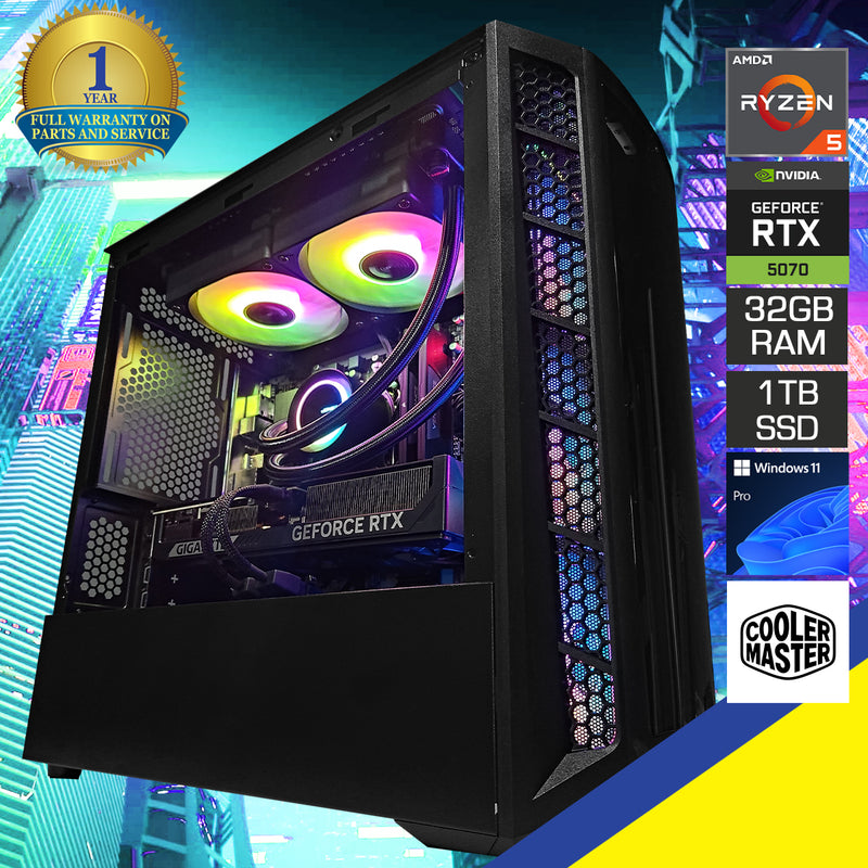 Aurora MB320L Black Desktop Gaming PC | DataBlitz