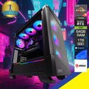 Ultra MSI Velox Black Desktop Gaming PC