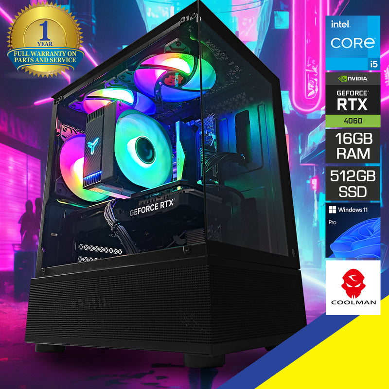 Alpha Reyna Black Desktop Gaming PC | DataBlitz