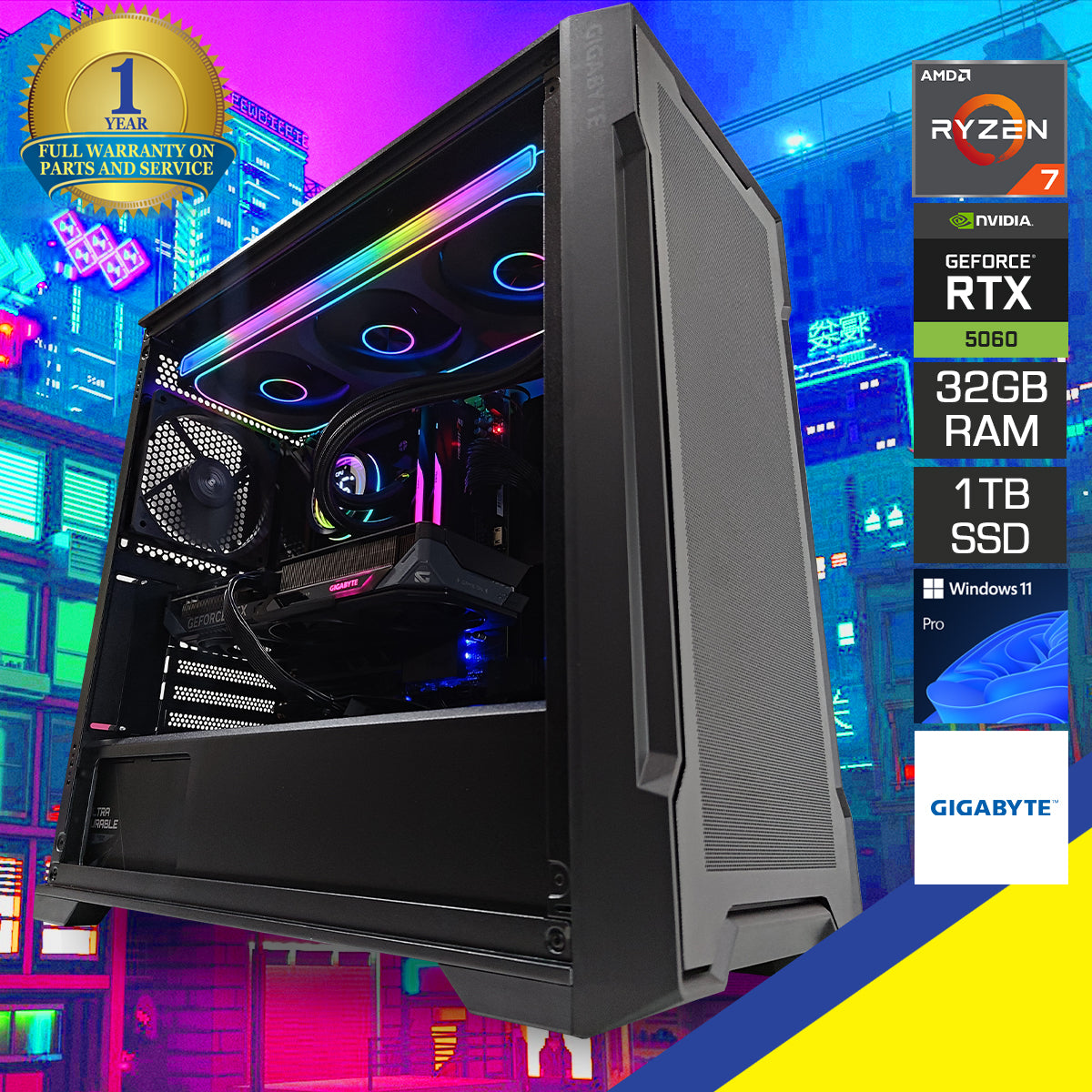 Sophos C102 Black Desktop Gaming PC | DataBlitz