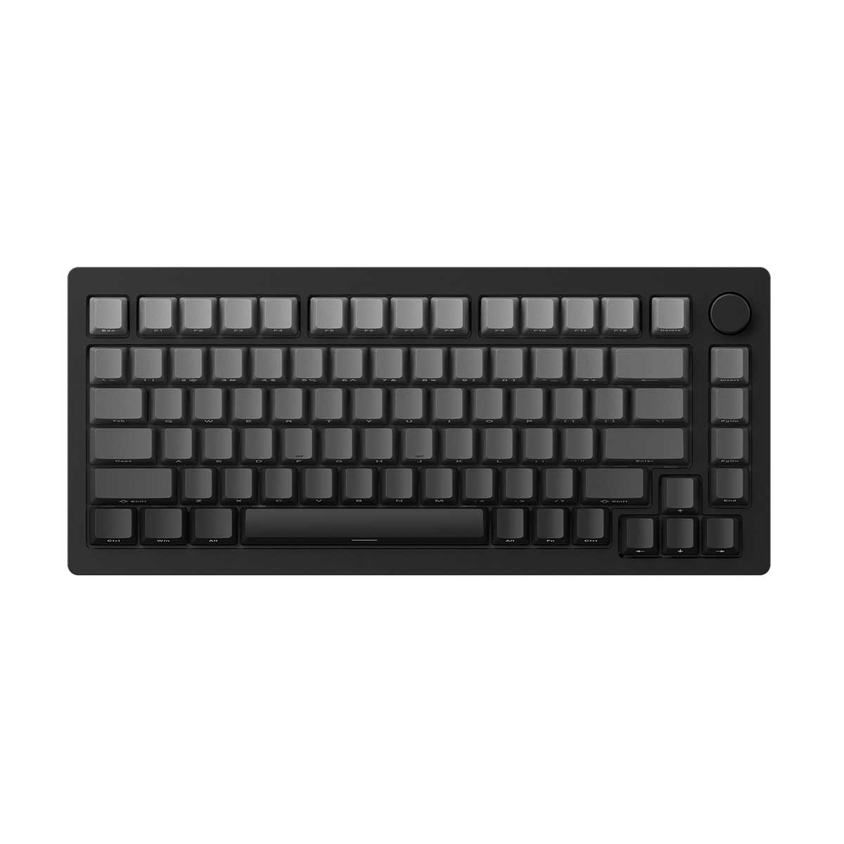 Monsgeek M1W Multi-Mode RGB Hot-Swappable Mechanical Keyboard Black (Akko v3 Piano Pro)