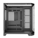 Coolman Zentra Luxe ATX Vision PC Case (Black, White)