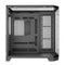 Coolman Zentra Luxe ATX Vision PC Case (Black, White)