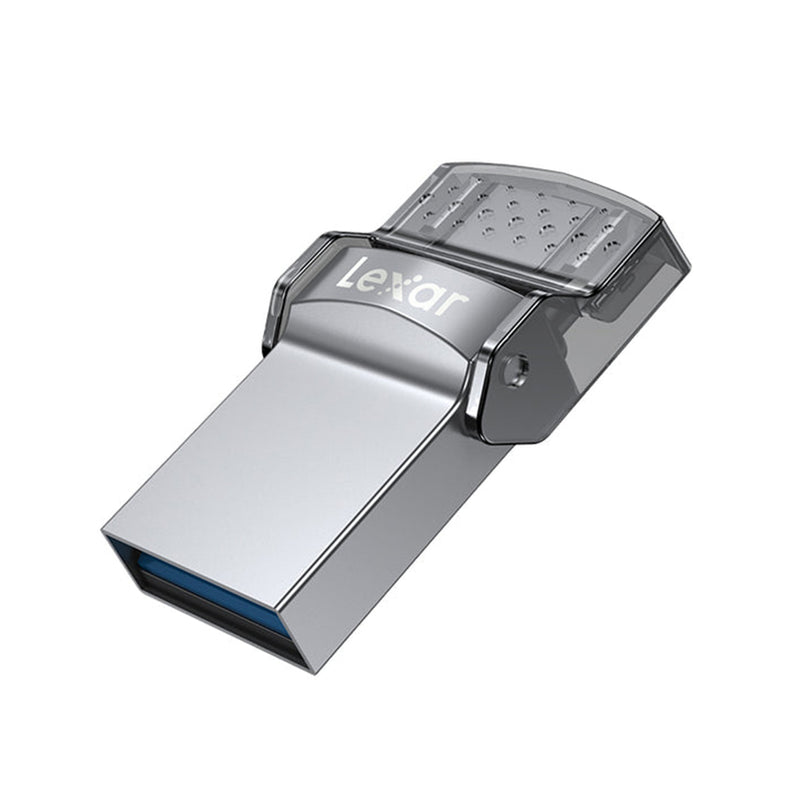 Lexar JumpDrive Dual Drive D35c USB 3.0 Type-C & Type-A 100MB/s Read Flash Drive 