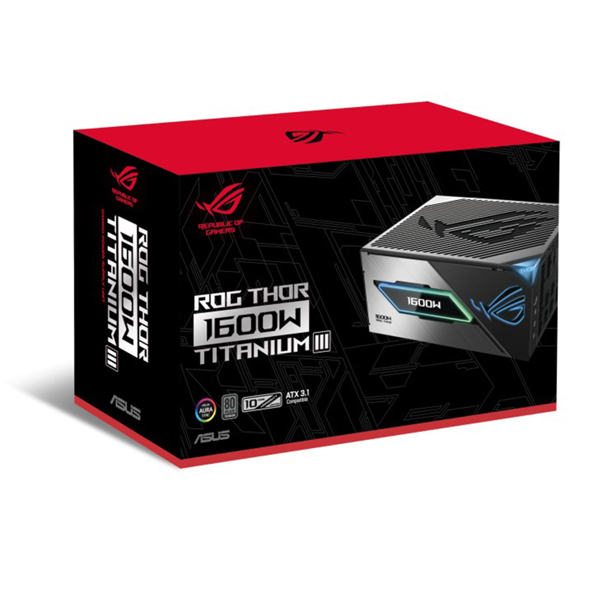 Asus ROG Thor 1600W Titanium III Gaming Power Supply