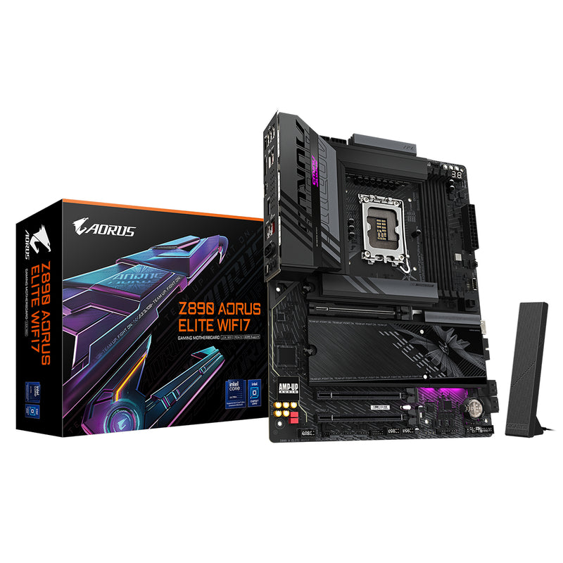 Gigabyte Z890 Aorus Elite Wi-Fi 7 Intel DDR5 Gaming Motherboard