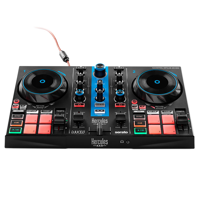 Hercules DJControl Inpulse 200 MK2 Blue Edition Controller (4781063)