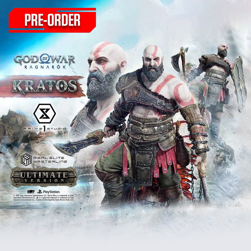 Real Elite Masterline God of War: Ragnarok Kratos Ultimate Bonus