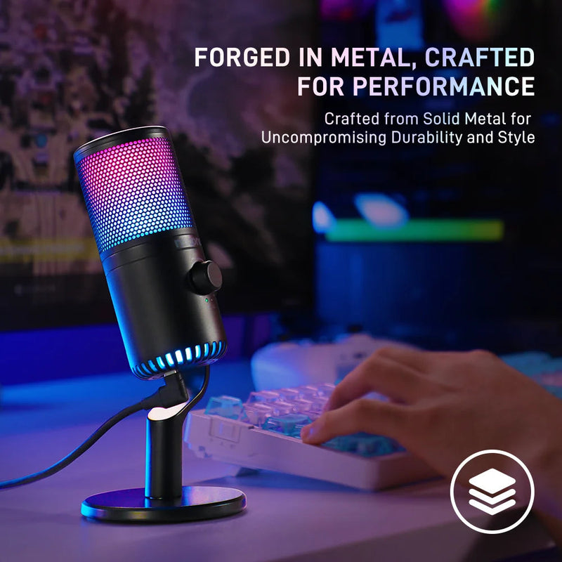 Maono DM30 RGB USB Condenser Microphone