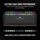 Corsair Dominator Platinum RGB 32GB (2X16GB) DDR5 DRAM 5200MHZ C40 Memory Kit (Black) (CMT32GX5M2B5200C40)