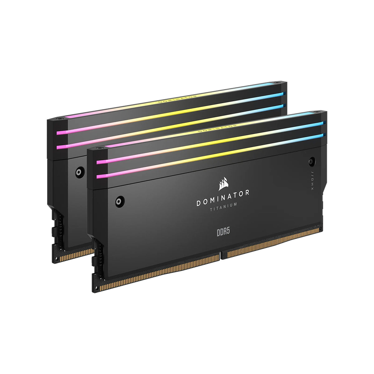 Corsair Dominator Titanium RGB 64GB(2x32GB) DDR5 DRAM Up To 6400MT/s CL32 Intel XMP Memory Kit