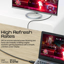 Promate DPLink-120 8K@60Hz High-Definition 120cm DisplayPort Cable