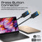 Promate DPLink-120 8K@60Hz High-Definition 120cm DisplayPort Cable