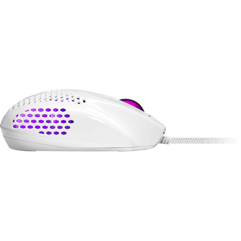 COOLER MASTER MM720 ULTRA LIGHTWEIGHT CLAW GRIP GAMING MOUSE W/ RGB (GLOSSY WHITE) - DataBlitz