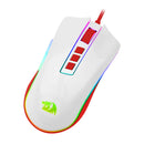 Redragon Cobra Wired Gaming Mouse (White Red) (M711C) - DataBlitz