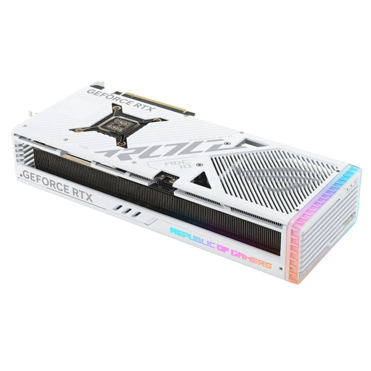 Asus ROG Strix Gaming Geforce RTX 4080 Super OC 16GB GDDR6X Graphics Card (White)