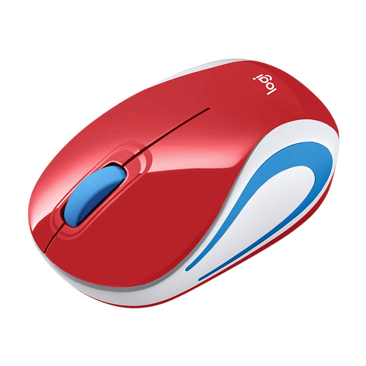 LOGITECH M187 WIRELESS ULTRA PORTABLE MOUSE (RED) - DataBlitz