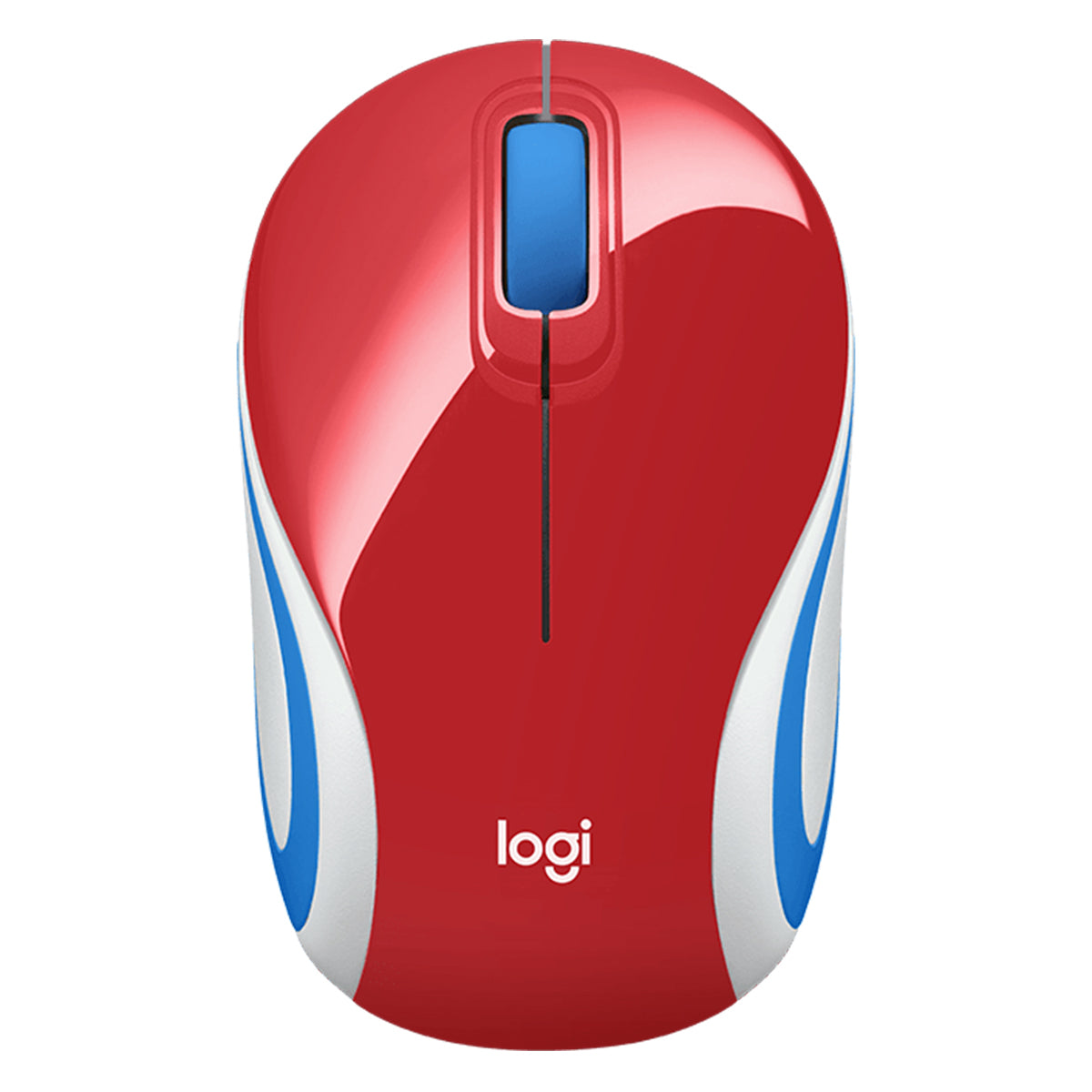 LOGITECH M187 WIRELESS ULTRA PORTABLE MOUSE (RED) - DataBlitz