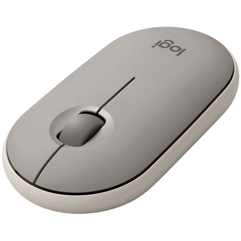 LOGITECH Pebble M350 Wireless Mouse (Sand) - DataBlitz