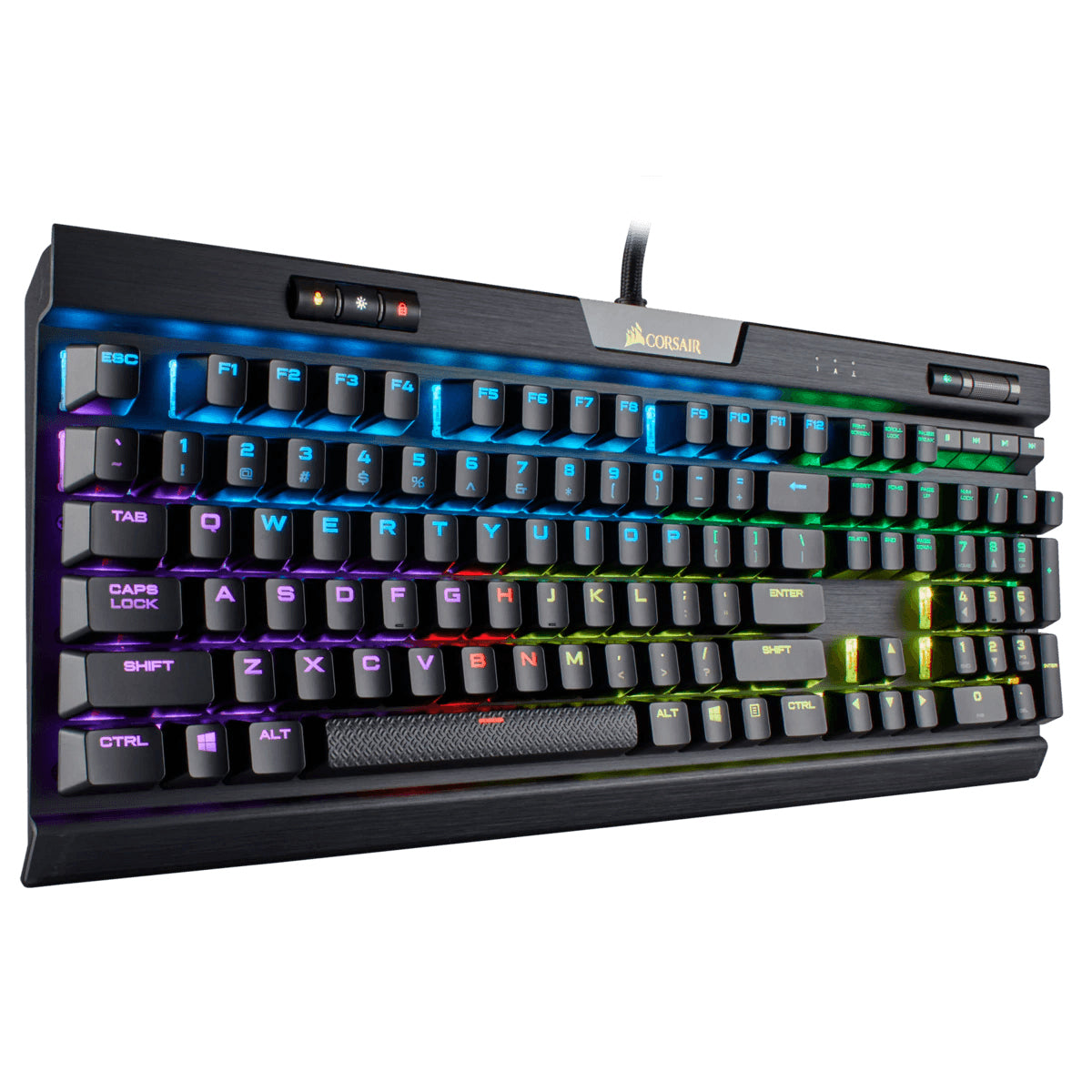CORSAIR GAMING K70 RGB MK.2 MECHANICAL GAMING KEYBOARD (CHERRY MX BLUE) - DataBlitz