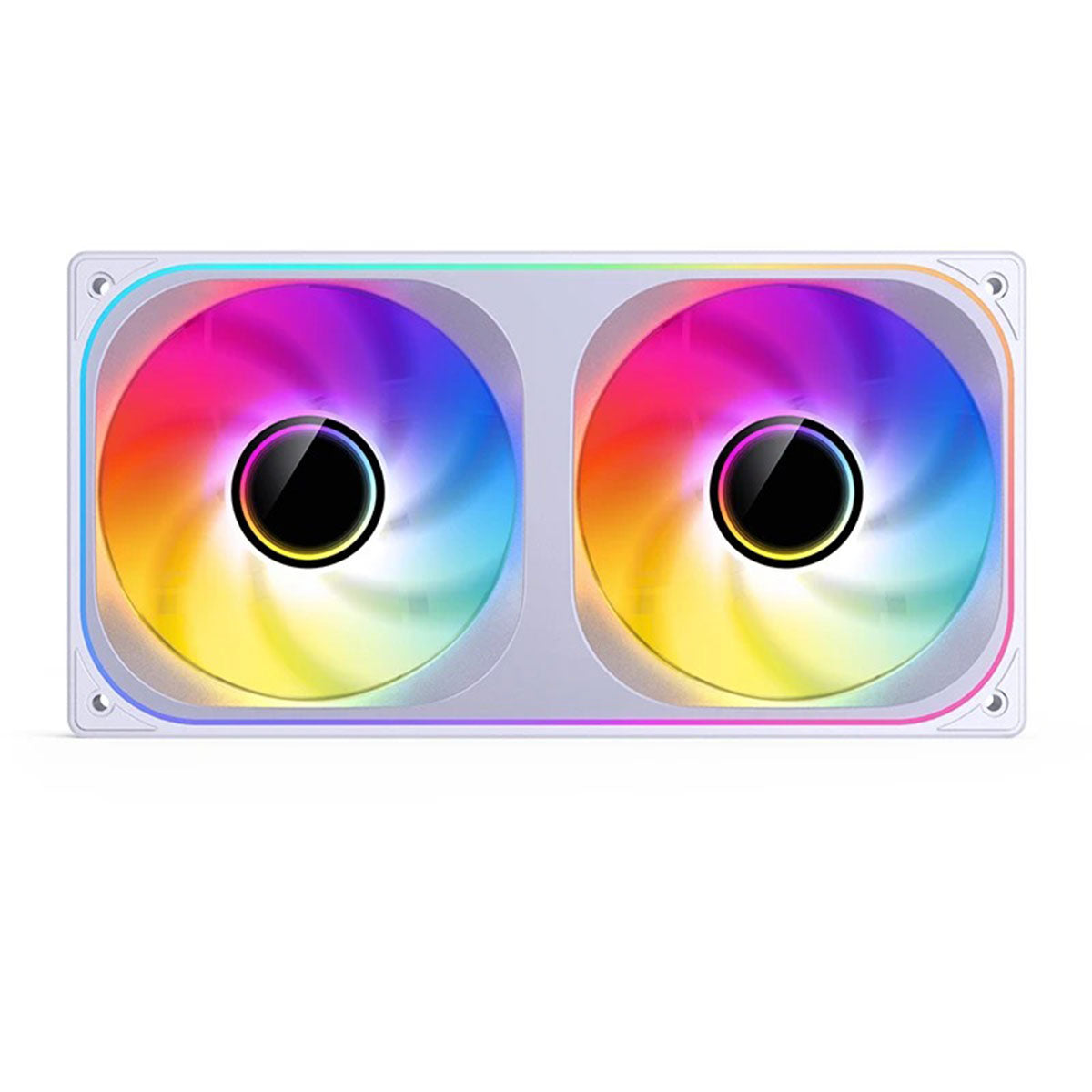 Jonsbo ZB-240WR 25MM ARGB Infinity Mirror Series Fan (White)